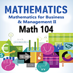 Math 104 Mathematics