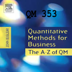 QM 353 Business Statistics